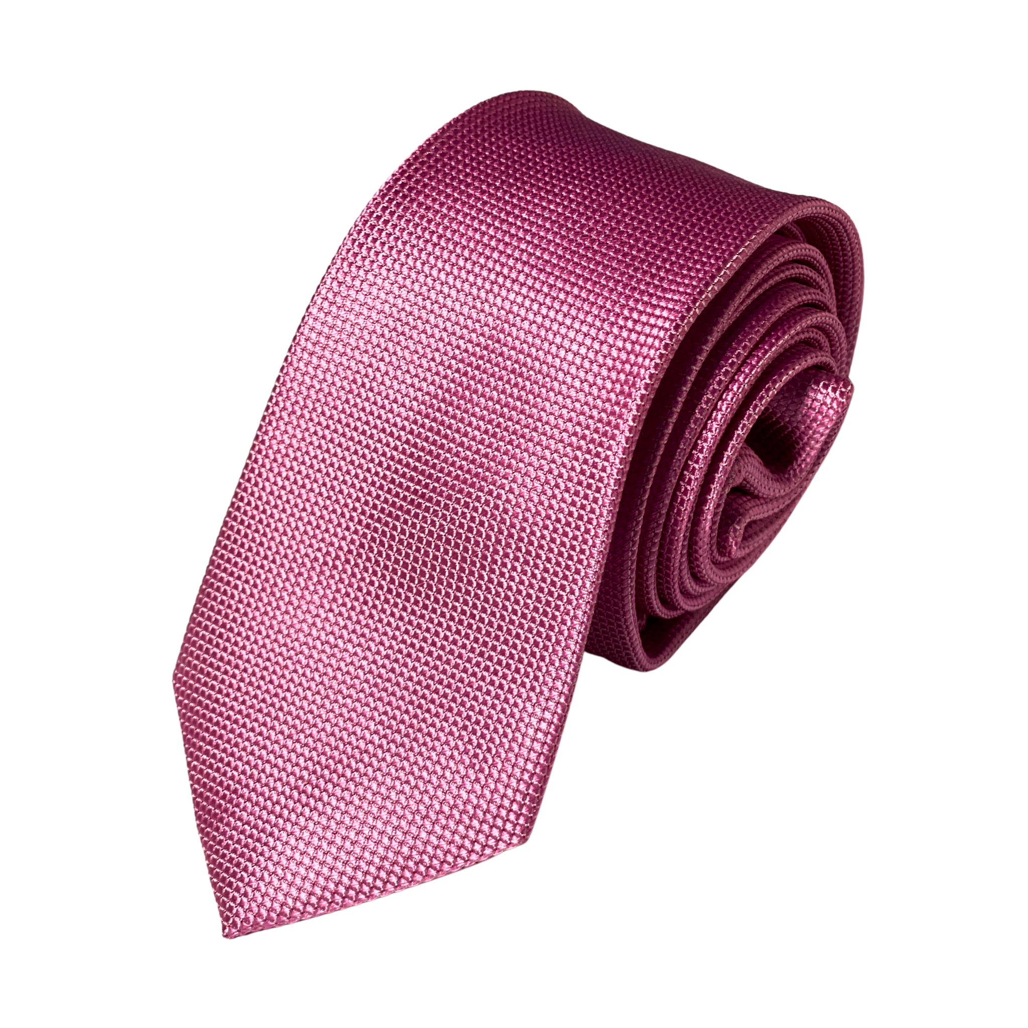 Solid Rose Pink Tie