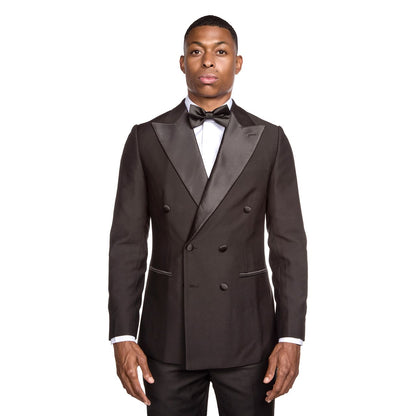 Black Double-Breasted Tux