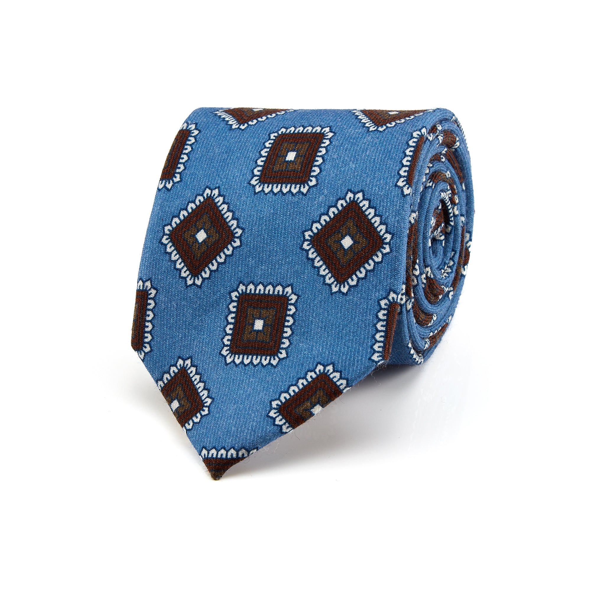 Patterned Wool Tie