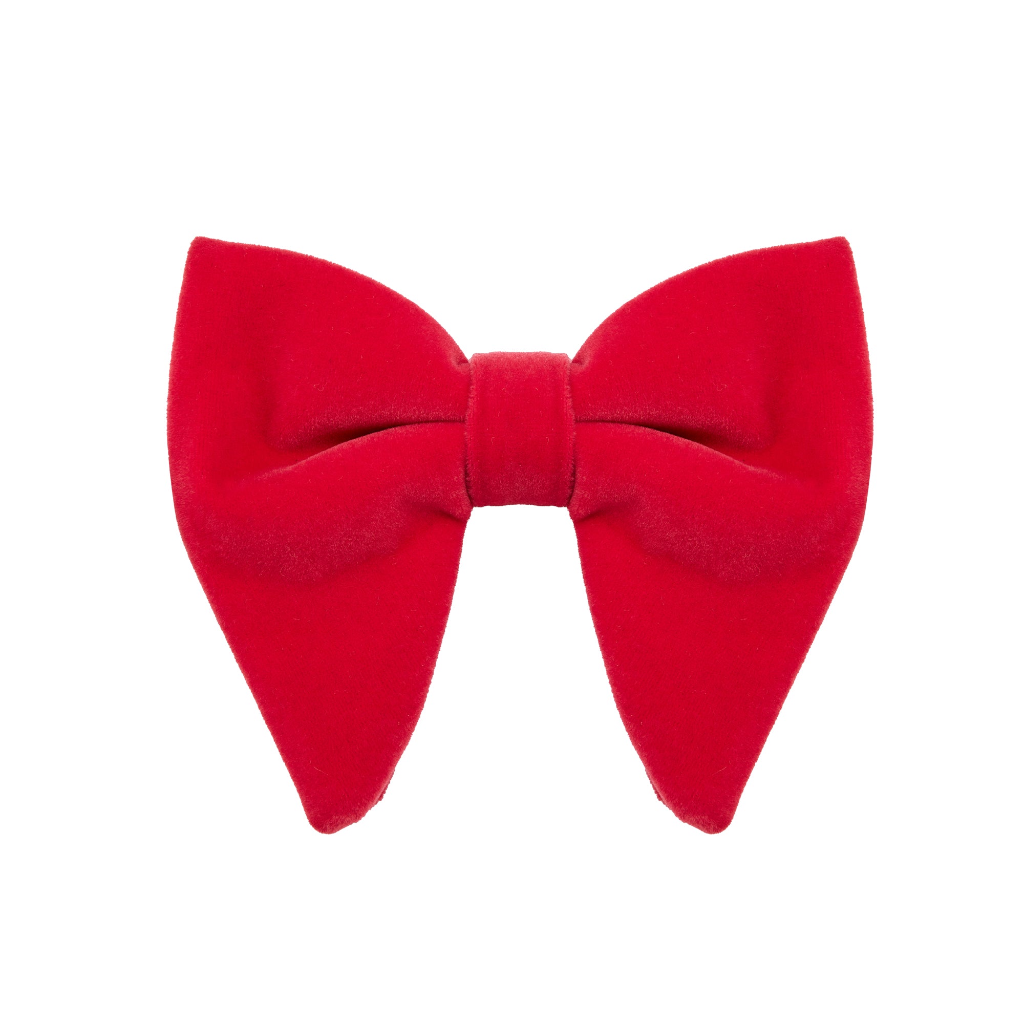 Raspberry Velvet Butterfly Bow Tie