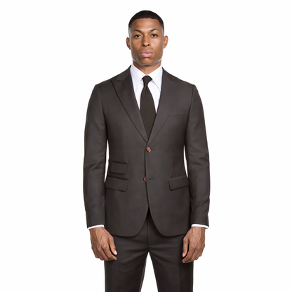 Single-Breasted Two-Button Suit