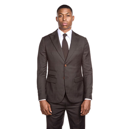 Single-Breasted Two-Button Suit