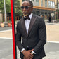 Single-Breasted One-Button Tuxedo Jacket