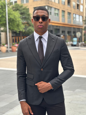 Single-Breasted Two-Button Suit