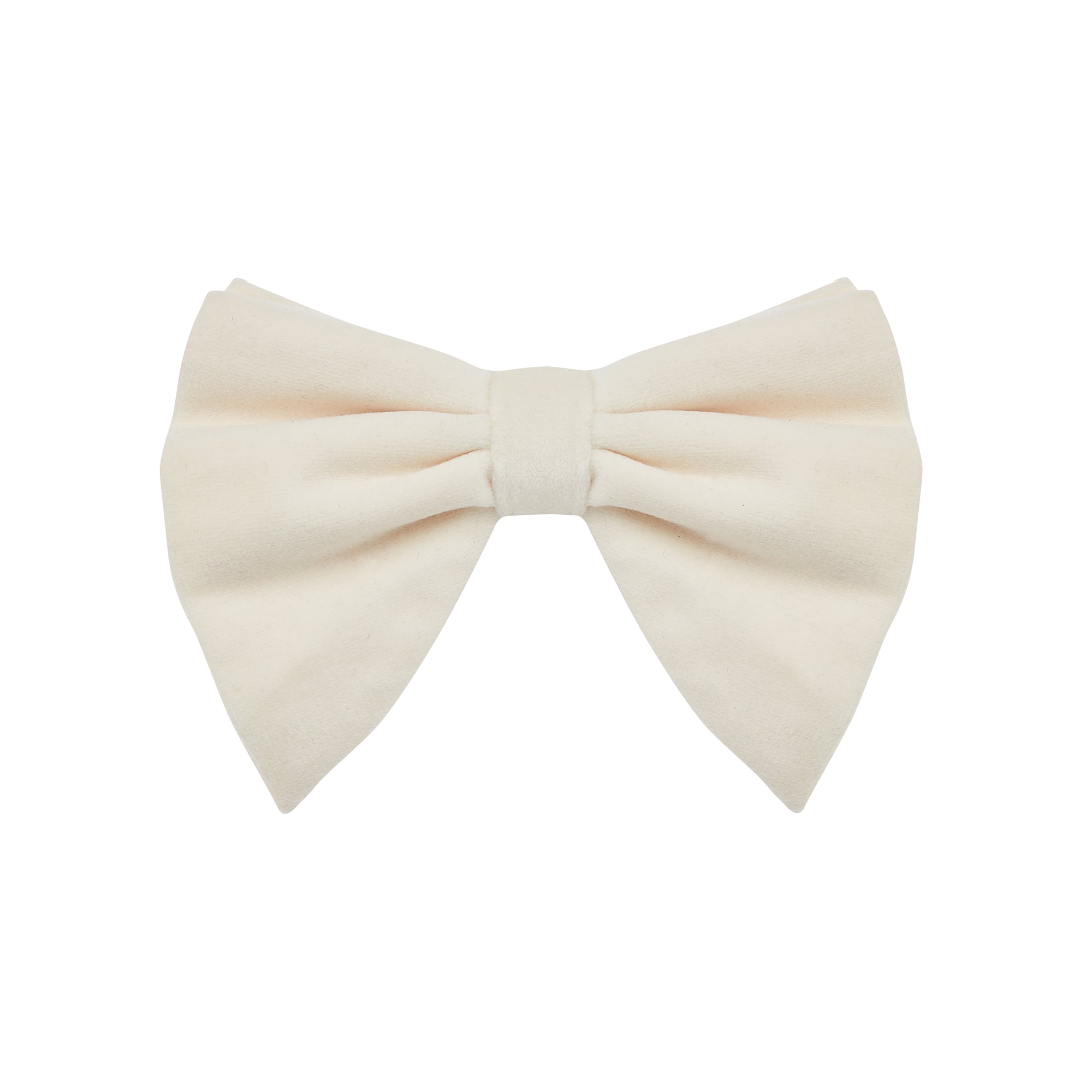 Velvet Semi-Butterfly Bow Tie